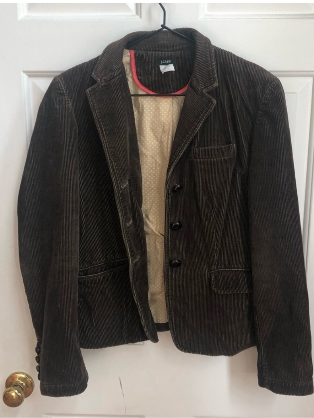 J. Crew Woman’s Brown Corduroy Blazer Jacket